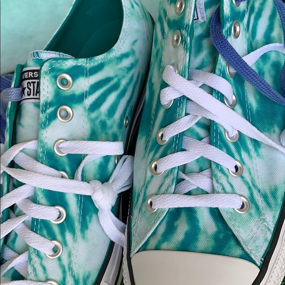 CONVERSE CTAS OX MALACHITE/GAME ROYAL/WHITE MEN’S - Picture 9 of 16